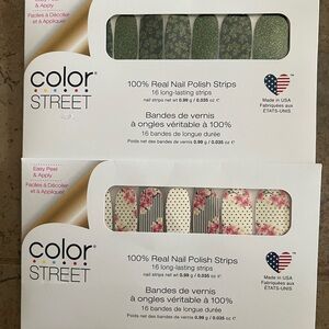 Color Street Nail Polish Strips Set (2PK NWT)
